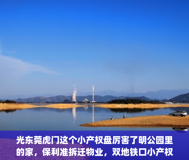 光东莞虎门这个小产权盘厉害了明公园里的家，保利准拆迁物业，双地铁口小产权房，带精装修  东莞虎门大宁最新小产权房_小产权房