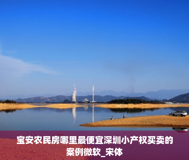 宝安农民房哪里最便宜深圳小产权买卖的案例微软_宋体
