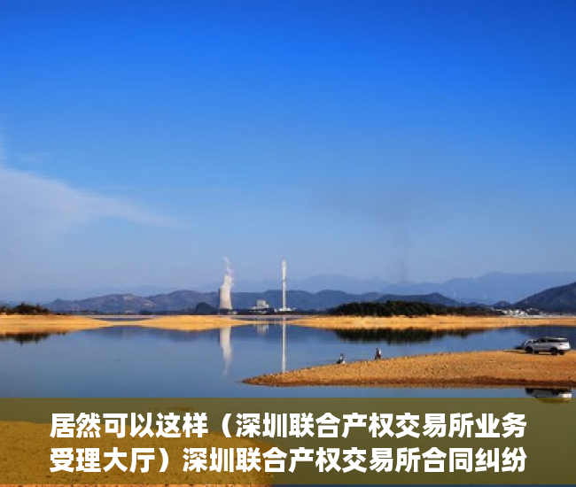 居然可以这样（深圳联合产权交易所业务受理大厅）深圳联合产权交易所合同纠纷仲裁专项法律服务采购项目，深圳联合交易中心，